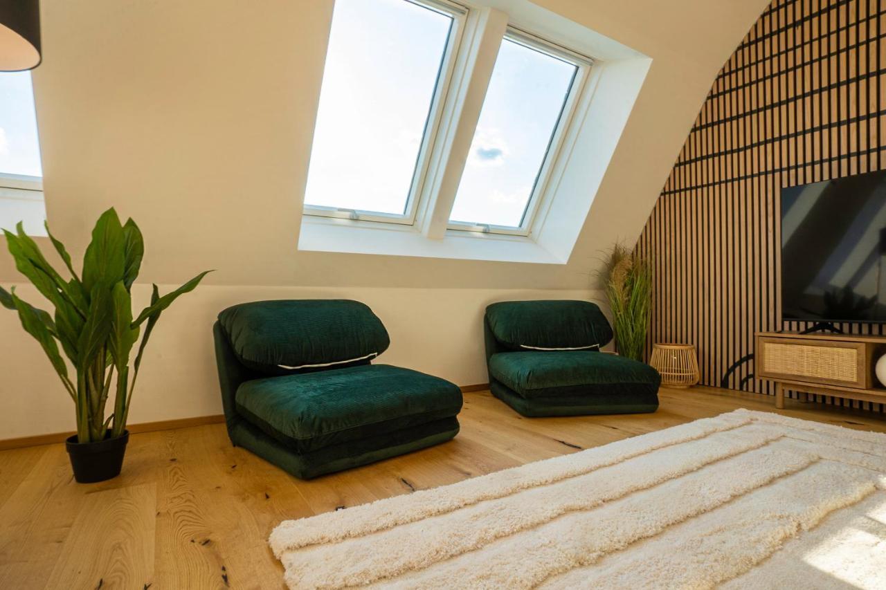 Appartement Orestaliving - Penthouse In 2nd District With View Wenen